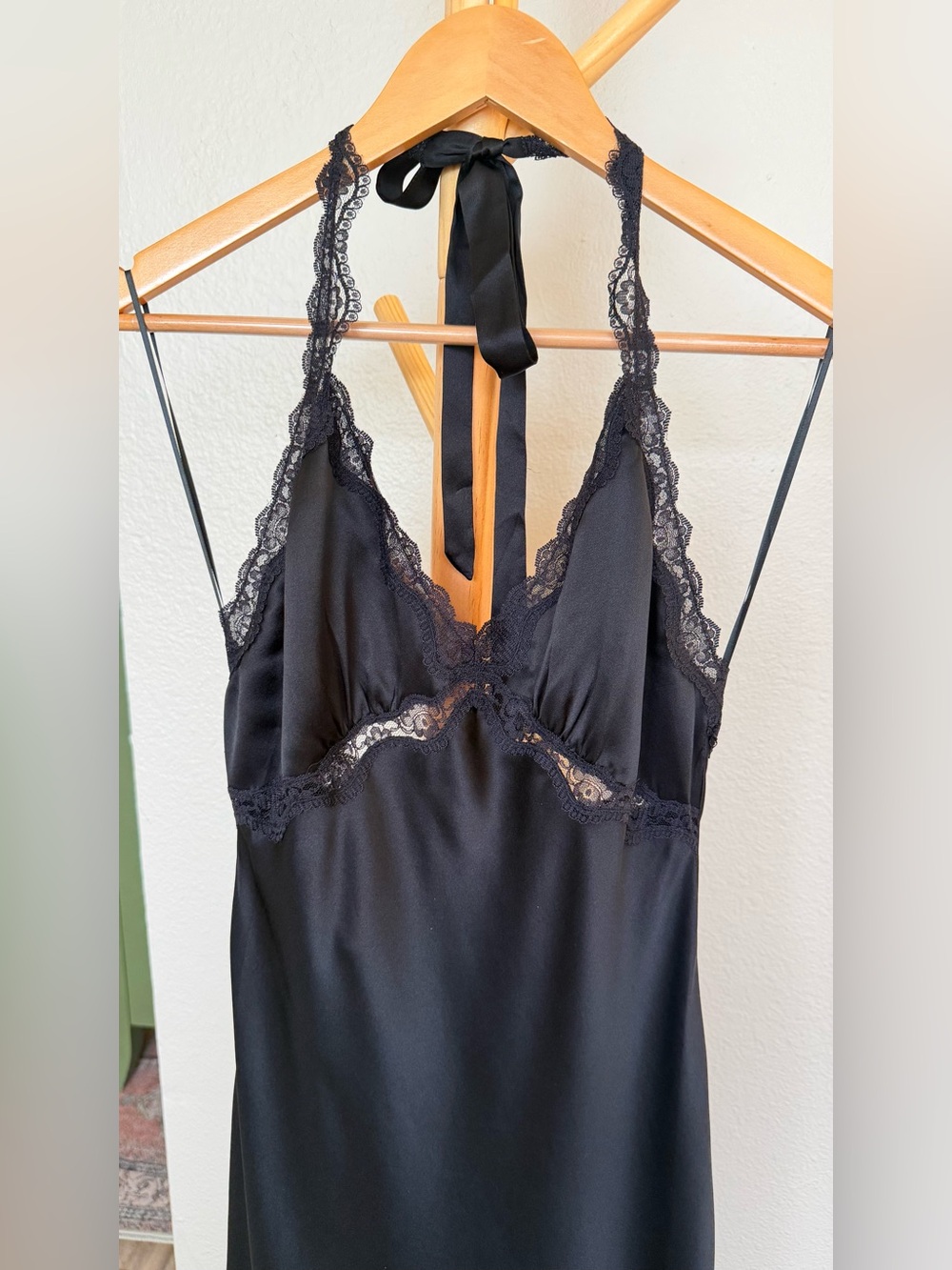 Reformation Nora Silk Dress In Black, brand new without tags, never worn. - Picture 7 of 13